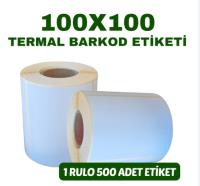 100X100 TERMAL ETİKET 500 SARIM